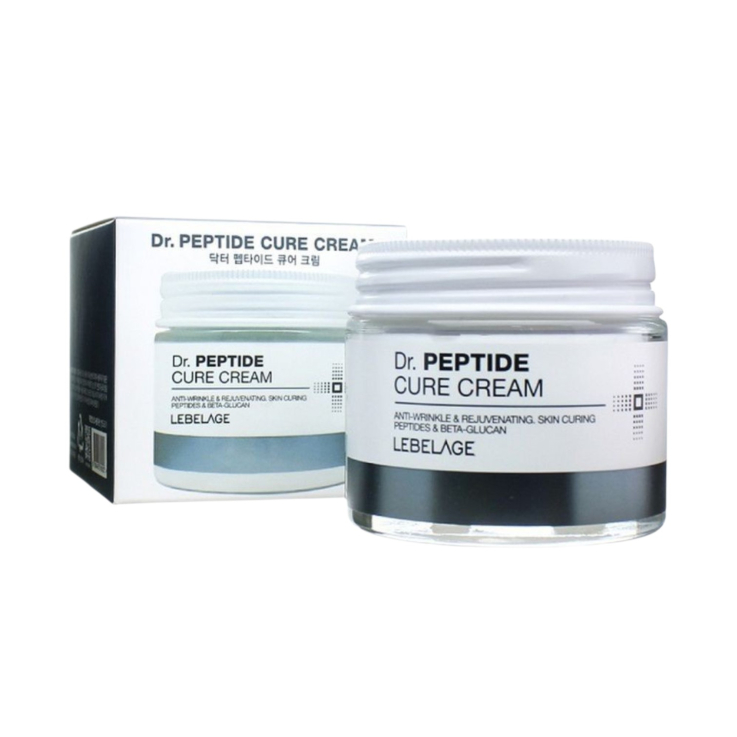 Крем для лица LEBELAGE Dr. Peptide Cure укрепляющий против морщин 70мл