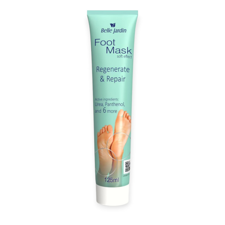 Маска Belle Jardin для потрісканих п'ят Foot Mask Regenerate Repair з сечовиною та пантенолом, 125 мл