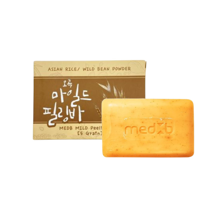 Мыло-пилинг косметическое MED B 5 grain с экстрактом 5 злаков 100г