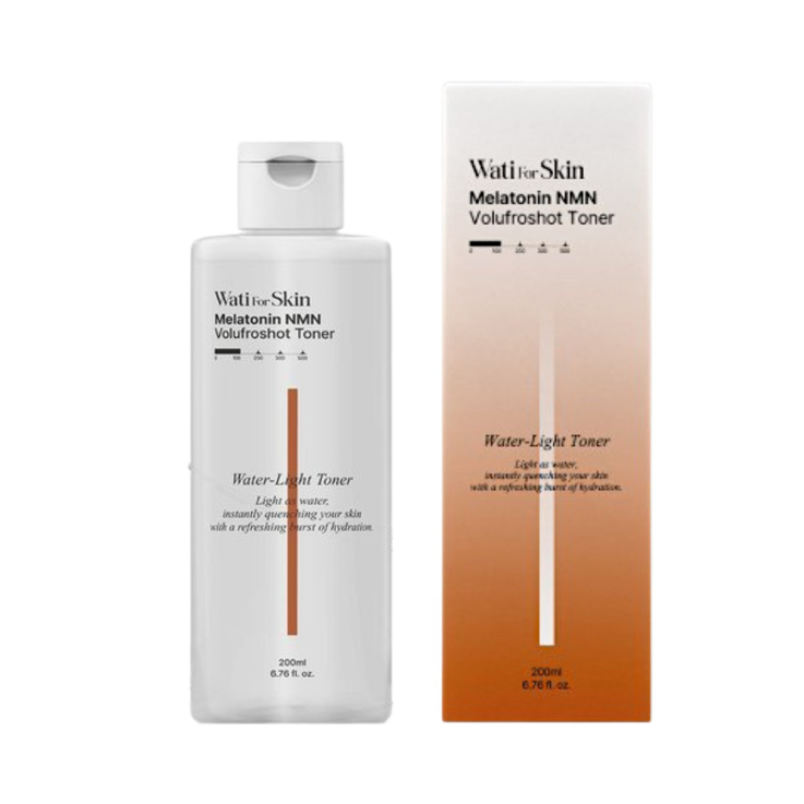 Тонер для лица WATI FOR SKIN Melatonin NMN Volufroshot 200мл