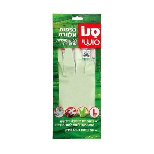 Перчатки SANO (алоэ-вера) размер-L