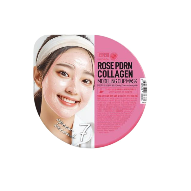 Маска альгинатная для лица Tenzero Rose PDRN Collagen Modeling Cup Mask 26г
