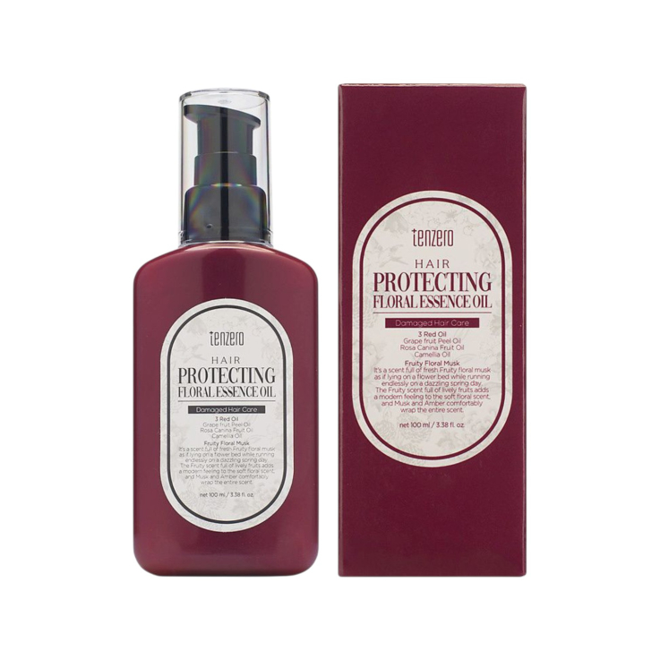 Масло-эссенция для волос Tenzero Protecting Floral Essence Oil для поврежденных волос 100мл