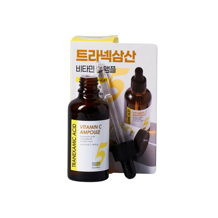 Сыроватка ампульная для лица Tenzero Tranexamic Acid Vitamin C Ampoule 50мл