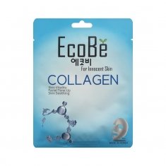 Тканевая маска для лица EcoBe Collagen Mask