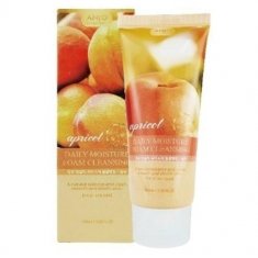 Пінка для обличчя Anjo Professional Apricot Daily Moisture Foam Cleansing з абрикосовим екстрактом