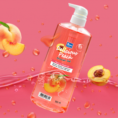 Гель для душу Yoko Delicious Peach з ароматом соковитого персика 950мл