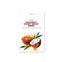 Маска тканевая Tenzero для лица Coconut с кокосом