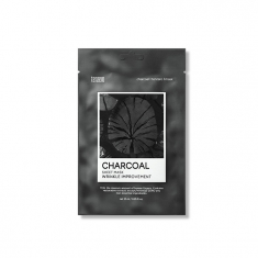 Маска тканевая Tenzero для лица Charcoal с экстрактом угля