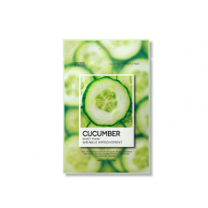 Маска тканевая Tenzero для лица Cucumber с экстрактом огурца