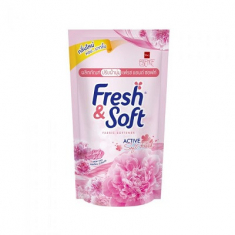 Смягчитель Lion ESSENCE Fresh &amp; Soft для вещей Lovely Kiss запаска 500мл