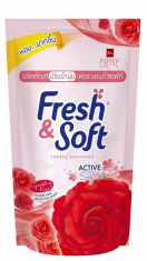 Смягчитель Lion ESSENCE Fresh &amp; Soft для вещей Sparkling Kiss запаска 500мл