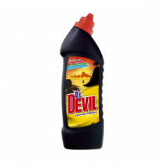 Жидкое средство Dr.DEVIL 3в1 для чистки туалета Lemon Лимон 750мл