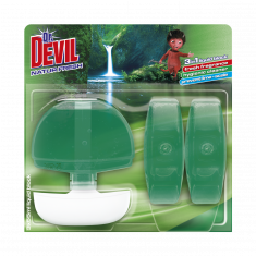 Туалетный блок 3в1 Dr.DEVIL WC Natur Fresh