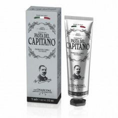 Зубна паста Pasta del Capitano Charcoal з вугіллям