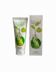 Пінка з содою для вмивання обличчя MED B Green Tangerine з екстрактом зеленого мандарину