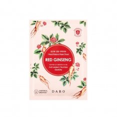 Тканинна маска для обличчя Dabo I Need Nature Mask Sheet Red Jinseng з екстрактом червоного женьшеню