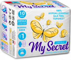 Гігієнічні прокладки My Secret Drusilk Normal 3 (10шт)