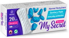 Щоденні гігієнічні прокладки My Secret Sensitive (20шт)