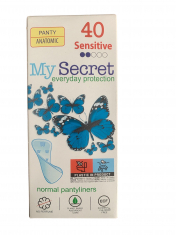 Щоденні гігієнічні прокладки My Secret Sensitive (40шт)