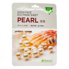 Маска тканевая для лица Amicell Pascucci Good Face Eco Pearl с экстрактом жемчужины