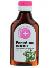 Репейное масло Домашний Доктор против выпадения волос