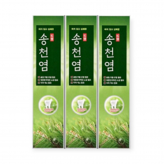 Зубна паста Median Songcheon Salt з екстрактом соснових голок та солі 120 г х 3 штуки