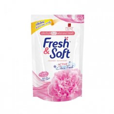 Гель универсальный для стирки тканей Lion ESSENCE Fresh Soft Lovely Kiss запаска 400мл