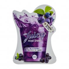 Маска тканевая для лица Holika Holika Blue Berry Juicy Mask Sheet с экстрактом черники