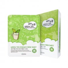 Тканевая маска Esfolio Pure Skin Green Tea Essence Mask Sheet с зеленым чаем