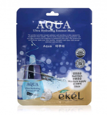 Тканевая маска AQUA ультраувлажняющая Ekel