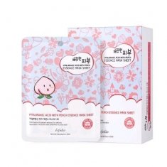 Маска тканинна для обличчя Esfolio Pure Skin з гіалуроновою кислотою та персиковою есенцією