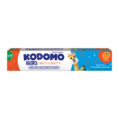 Детская зубная паста Lion Kodomo Anti Cavity Апельсин для детей с 6 месяцев