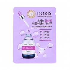 Тканинна маска для обличчя Doris Collagen Real Essence Mask з колагеном