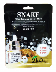 Тканевая маска Snake с экстрактом змеиного яда Ekel