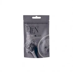 Глина чорна ELEN cosmetics з активованим вугіллям та екстрактом алое-вера