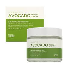 Крем Tenzero для лица Nourishing Avocado Ampoule с авокадо питательный 70г