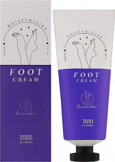 Крем Tenzero для ног Moisturizing Lavender увлажняющий с экстрактом лаванды 100г