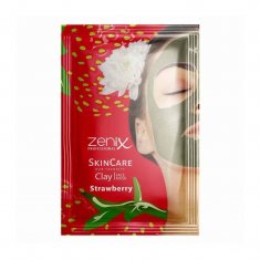 Маска для лица Zenix глиняная клубничная сашет 20 г