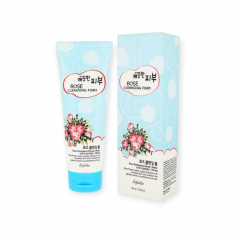 Піна для обличчя Esfolio Pure Skin Rose Cleansing Foam троянда