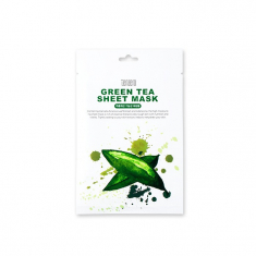Маска тканевая Tenzero для лица Grеen Tea с зеленым чаем