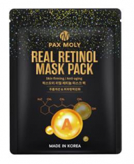 Маска тканевая Pax Moly для лица Real Retinol с ретинолом 25 мл