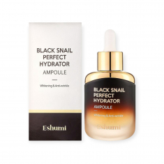 Сыворотка Eshumi для лица Black Snail Perfect Hydrator с экстрактом муцина черной улитки 35 мл