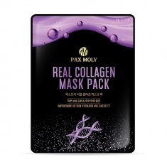 Маска тканевая Pax Moly Real Collagen с коллагеном