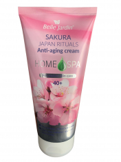 Home Spa Sakura Japan Rituals антивозрастной крем Belle Jardin для лица и тела  40+, 200мл